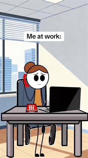 Humorous Work Life Animated Scenes