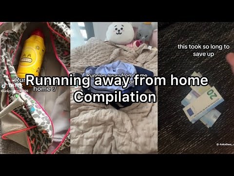Running away from home tiktok compilation 🫶🏻🏃‍♀️ (I AM NOT RUNNING AWAY THIS IS JS FOR FUN) TW!!