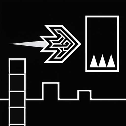 Play Geometry Flap | Free Online  Games. KidzSearch.com