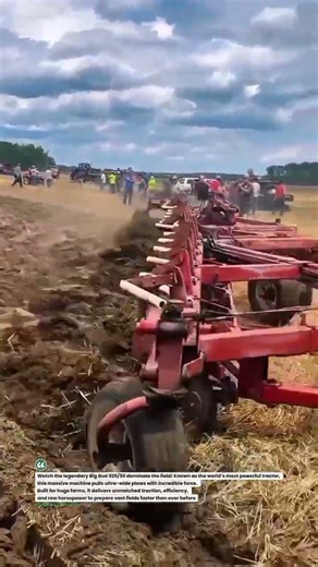 Big Bud 525/50 – The World’s Most Powerful Tractor at Work 🚜 #BigBud #MegaTractor #FarmTech