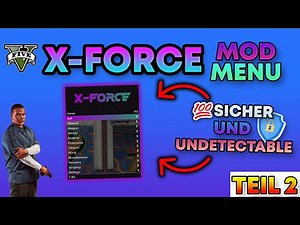 💯 NOCH MEHR FEATURES ❗ X-FORCE GTA V MOD MENU VORSTELLUNG 🔥 TEIL 2 | REVIEW - GERMAN/DEUTSCH | pegxa
