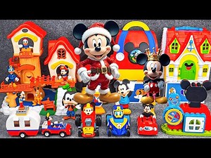13 Minutes Satisfying With Unboxing Disney Mickey Mouse Backpack playset ASMR | Review Toys