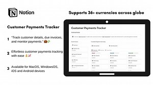 Customer Payments Tracker