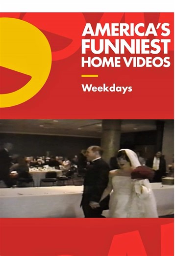 💍😂 She planned for love, laughter… just not the splash! Watch this bride do everything she can to stay dry on her big day. Watch America’s Funniest Home Videos, weekday mornings at 9/8c on ROAR.