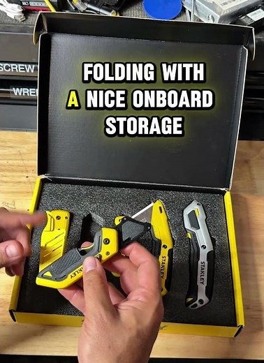 Next Generation of Utility Knives from the Mother of them all, STANLEY