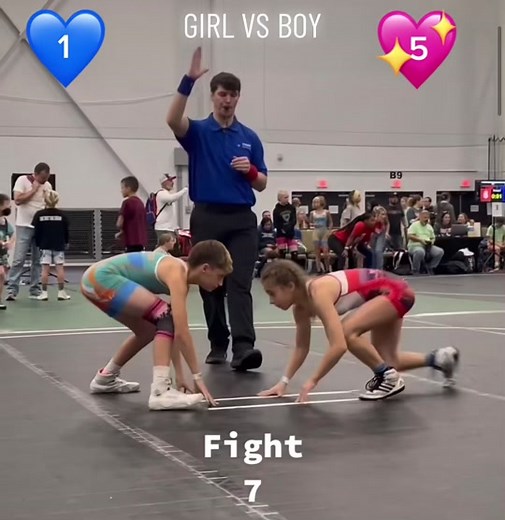 Girls really do rule the world, she demolished him 💪🏼 #girl#boy#girlvsboy#wrestling#grappling#girlpower#feminism#girlbeatsboy