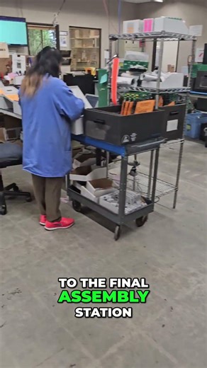 RTU Final Assembly: From Empty Aluminum to Finished Product #shorts