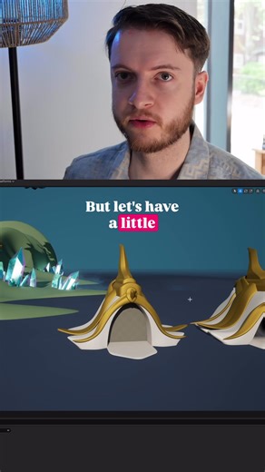 Tutorial Series - Blender, Unreal Engine 5, Niagara, Blueprints and more. Watch the full videos (you know where to find them). #3dart #fyp #UE5 #b3d #tutorial #tutorials