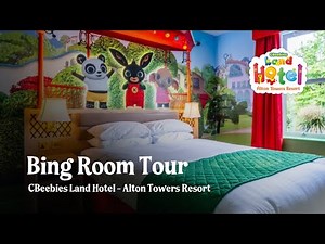 Bing Room Tour | CBeebies Land Hotel at Alton Towers Resort