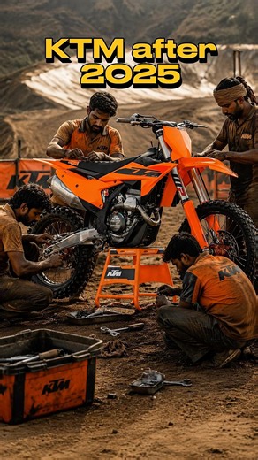 KTM - before 2025 and after 2025 #motocross #enduro #ktm
