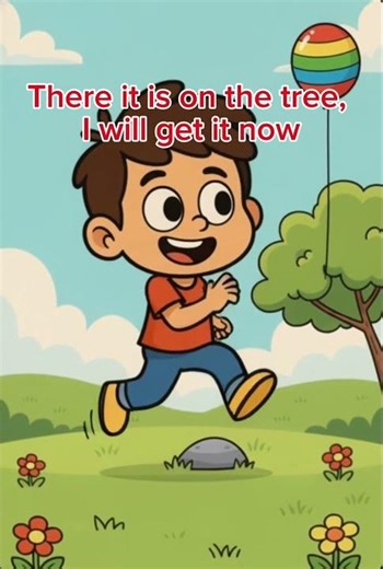 The lost balloon adventure 😀😀😀#animation #funny #balloon #cute