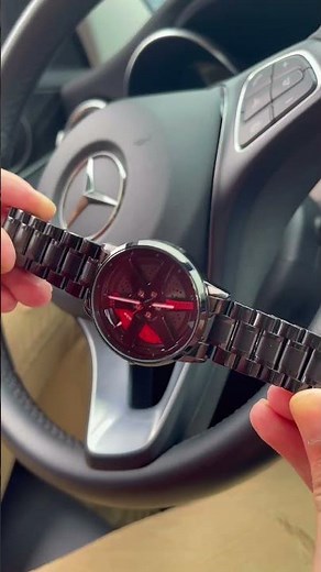 Spinning Car Wheel Watch Review #shorts #cars #watch