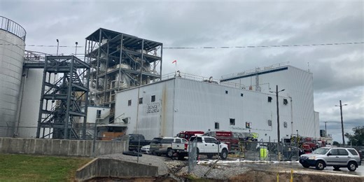 Several agencies respond to fire at Decatur processing plant