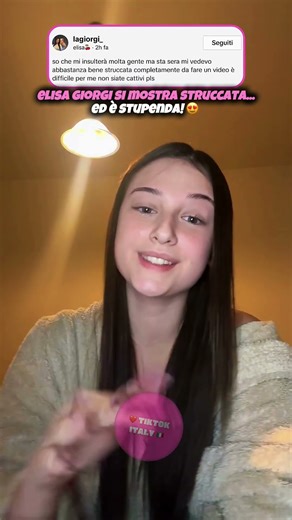 ELISA GIORGI... STRUCCATA È BELLISSIMA! #shorts #tiktok #perte #neiperte