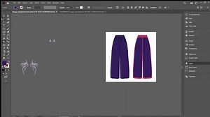 Baggy Streetwear Sweatpants Oversized Wide Leg Fit Sweats Mock-up Vector Adobe Illustrator PNG SVG Procreate Tech Pack Flat Sketch Mockup - Etsy