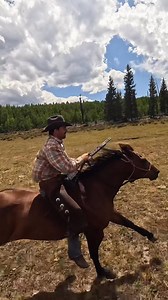 3.2M views · 102K reactions | @scruboakleather bareback running reload with the Ranger Point Precision LLC Costs set on our 94! # western #west #colorado #ranch #cowboy #westerncolorado #cow #horse #horses #colts #filly #roan #riding #cowpuncher #tophand #fishing #fyp #rockymountain | Tucker Daubs | Facebook