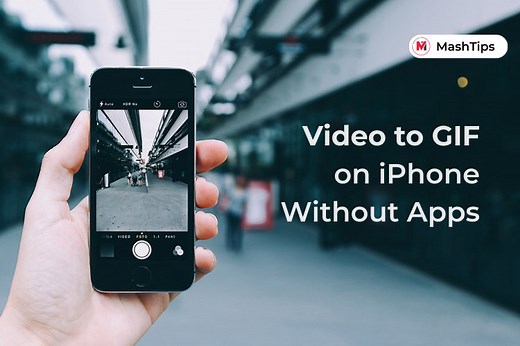 How to Make a Video into a GIF on iPhone Without Any App