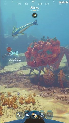 Un crabe corail immense ! #subnautica2