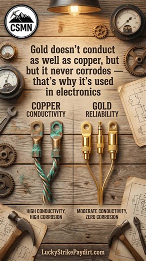 Discover Gold's Unique Conductivity Properties