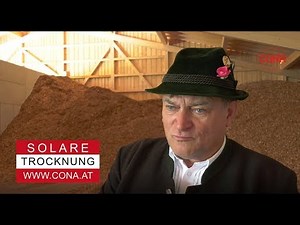 Eröffnung der solaren Hackschnitzeltrocknung von CONA bei der BHLG in MURNAU