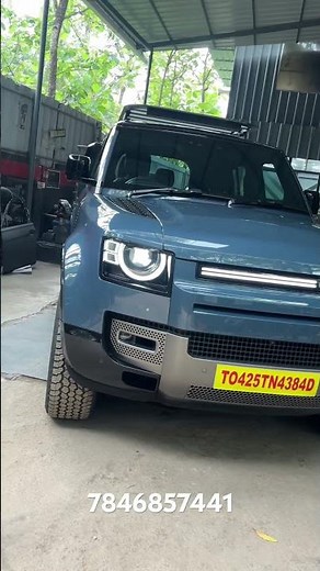 Land Rover defender 2025 | defender modification | defender ladder and box roof rack | defender modz