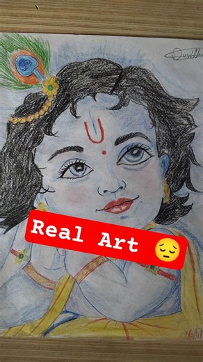 Modern Art vs Real Art🎨🥺 #shorts #art #viral