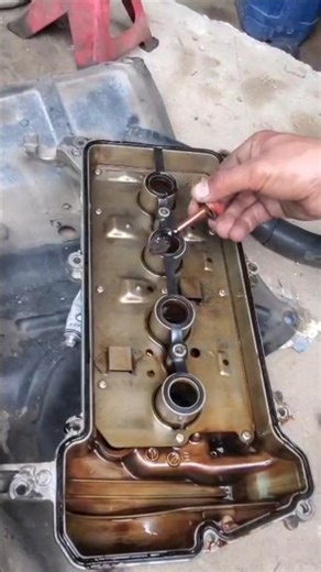 engine tappet cover installation? #youtube #shorts #foryou