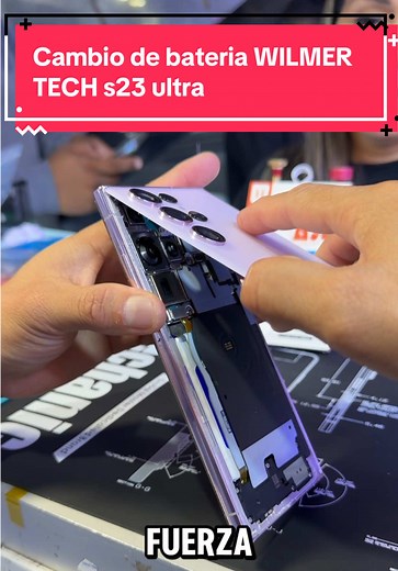 Cambio de Batería del Samsung S23 Ultra