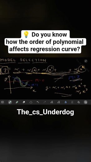 How the order of polynomial affects regression curve? | The cs Underdog