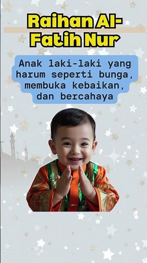 5 Nama Anak Laki Laki Islami 3 Kata Penuh Doa Berawalan R (2025) 🔥#namabayiislami #namaanakislami