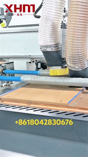 Have you ever seen a waveboard cutting machine？#woodworkingmachinery #woodworking