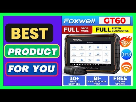 FOXWELL GT60 BT Bidirectional Car Code Reader