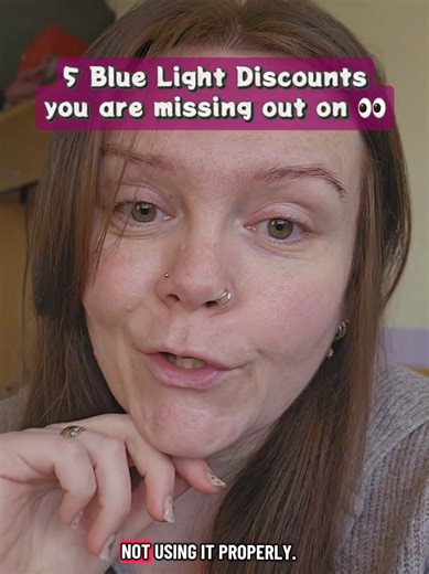 Got a blue light card? Bet you didn't know about these discounts !? 😍 @Blue Light Card