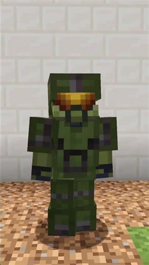 a melhor armadura do Halo no Minecraft #minecraft #minecraftshorts