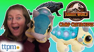 Watch Jurassic World Camp Cretaceous Ankylosaurus Bumpy Plush from Mattel on Amazon Live
