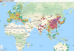 The Real-Time World Air Quality Index Visual Map Is Excellent but Not Complete Yet | CareOurEarth