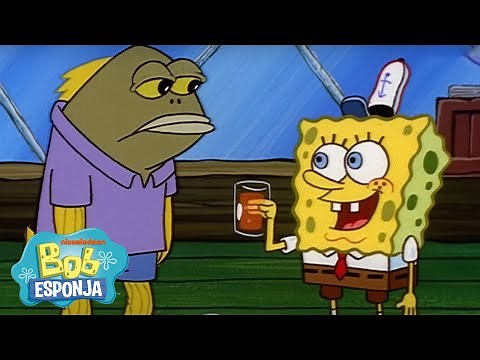 ¡¿Calamardo le hace una broma a Bob Esponja?! 😮 | Bob Esponja en Español
