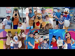 Donald Duck Goofy Max Clarabelle Cow Pluto Chip N Dale Meet & Greets Hollywood Studios Disney World