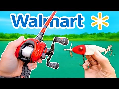 Walmart Topwater Budget Fishing Challenge!