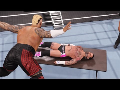 CM Punk vs Solo Sikoa – World Heavyweight Championship Full Match | WWE 2K25 Gameplay |