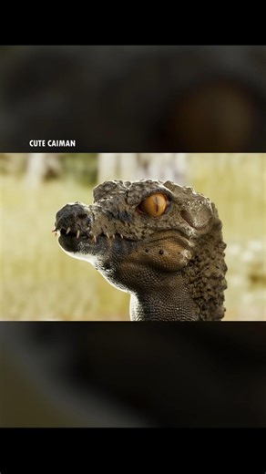 Baby Caiman | Sculpted In Zbrush