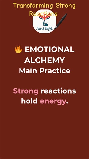 Strong reactions aren’t problems to fix — they’re energy asking for direction. This Emotional Alchemy practice helps you notice what a reaction is protecting, soften its intensity, and give your nervous system a safer signal to respond from. Nothing to suppress. Nothing to force. Just space to transform. 💾 Save • 💬 Comment one word that feels softer • 🔁 Back to Slide 1 ♥ If this shifted your perspective, your brain will thank you later#tiktok #tiktokviral #emotional #love #mindset