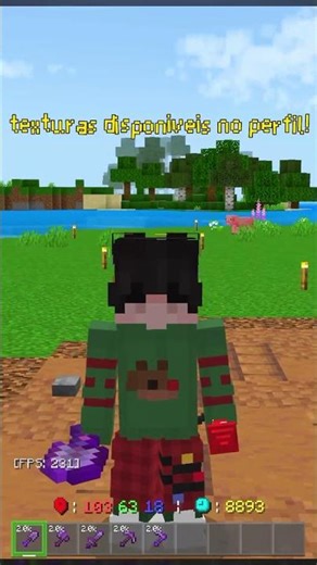 Textures I use and small tools - MINECRAFT BEDROCK #minecraft #textures #bedrock