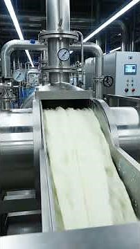 Inside The Factory: Cassava Starch Production Line (Satisfying Industrial Process)