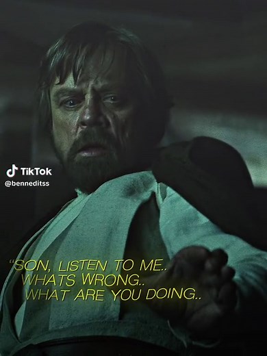 Anakin Skywalker's Force Ghost warns Luke about Ben Solo's Betrayal