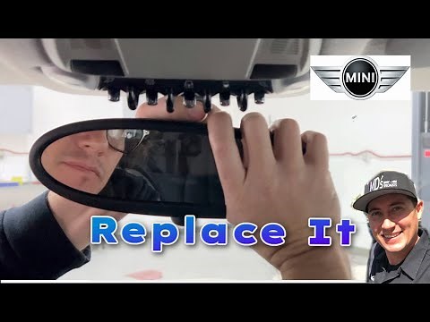 REAR VIEW RESCUE: How to Replace the Rear View Mirror on a 2nd Gen Mini Cooper