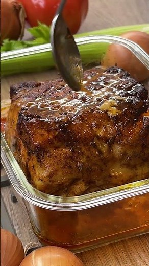 Juicy Oven-Roasted Pork Loin 🔥🐖