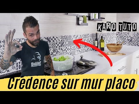 HOW TO INSTALL TILES ON A placo WALL