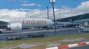 WATCH: The first commercial flight has landed at Cape Town International Airport following the reopening of international travel. The Emirates flight arrived from Dubai and was the first of two international flights for today. Airport General Manager Deon Cloete says additional safety measures have been put in place. He says they include sanitization, social distancing, screening at the service point and signage announcements. Cloete says they also require some paperwork from travellers. | SABC 