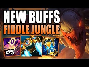 HOW TO PLAY FIDDLESTICKS JUNGLE & CARRY AFTER HIS RECENT BUFFS! - Best Build/Runes League of Legends